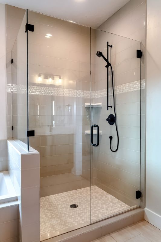 Spacious Shower Enclosure